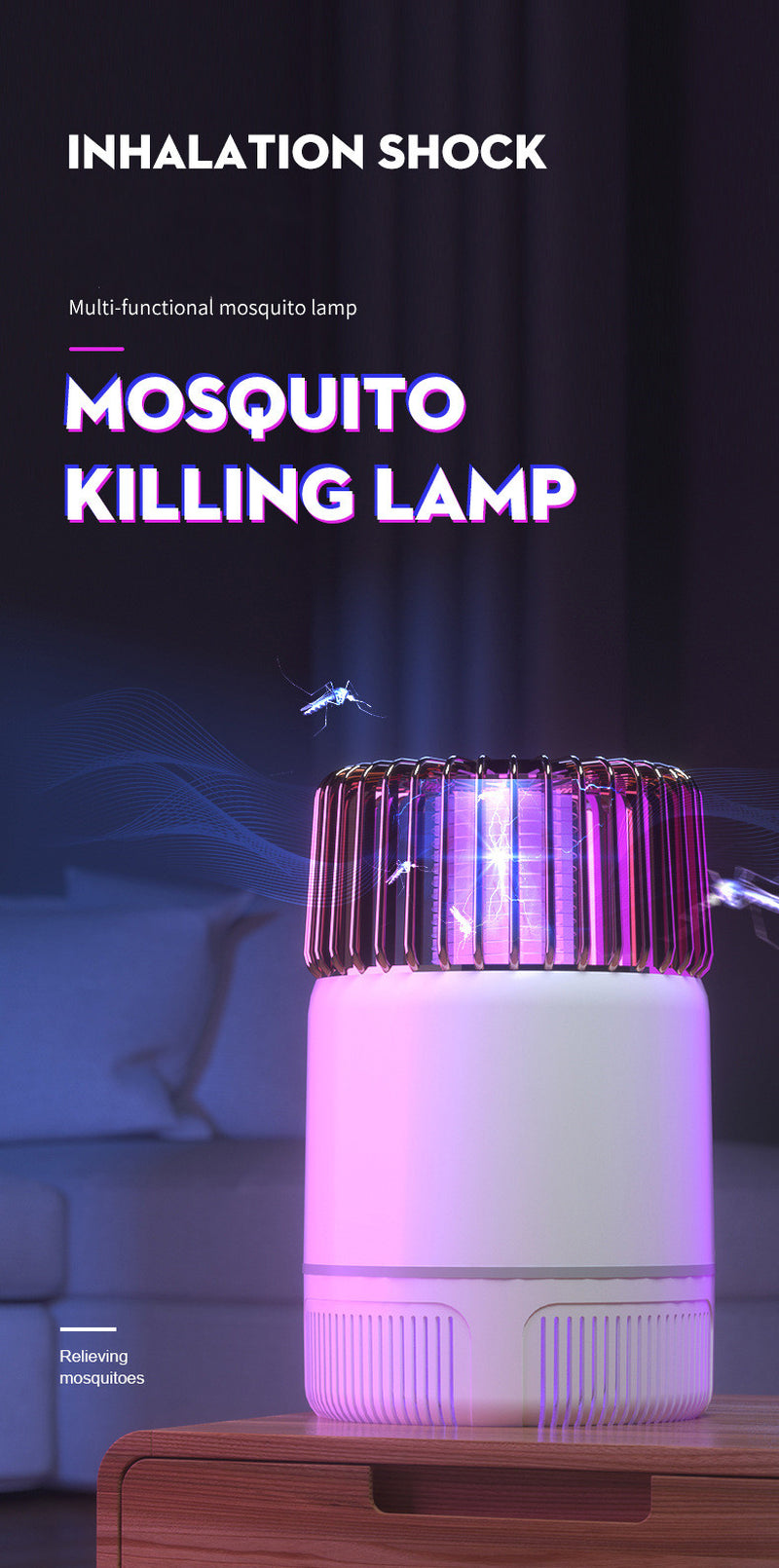 Electric Mosquito Killer Lamp Household Mosquito Killer Lamp USB Mosquito Killer