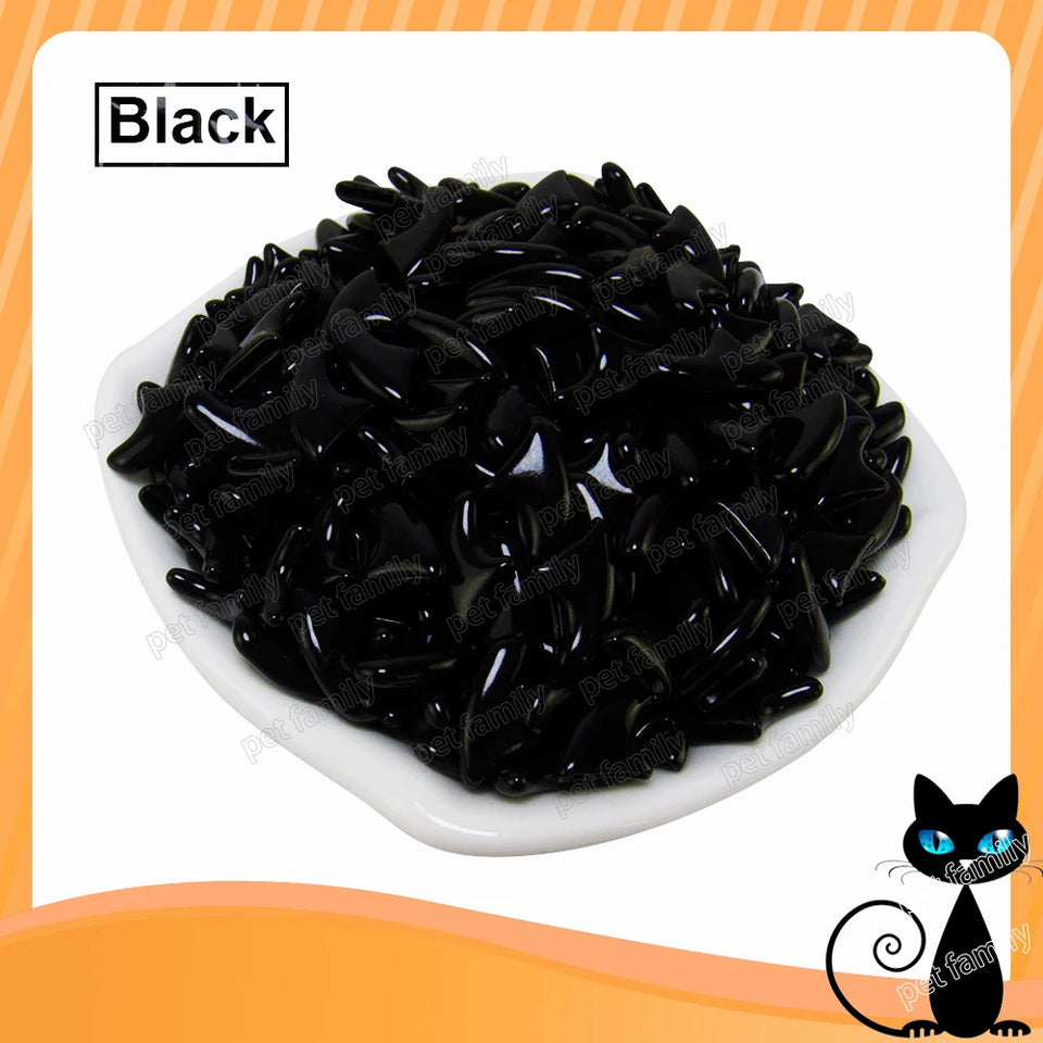 20PCS Pet Cat Nail Soft Claws Caps with Adhesive Glue & Applicator