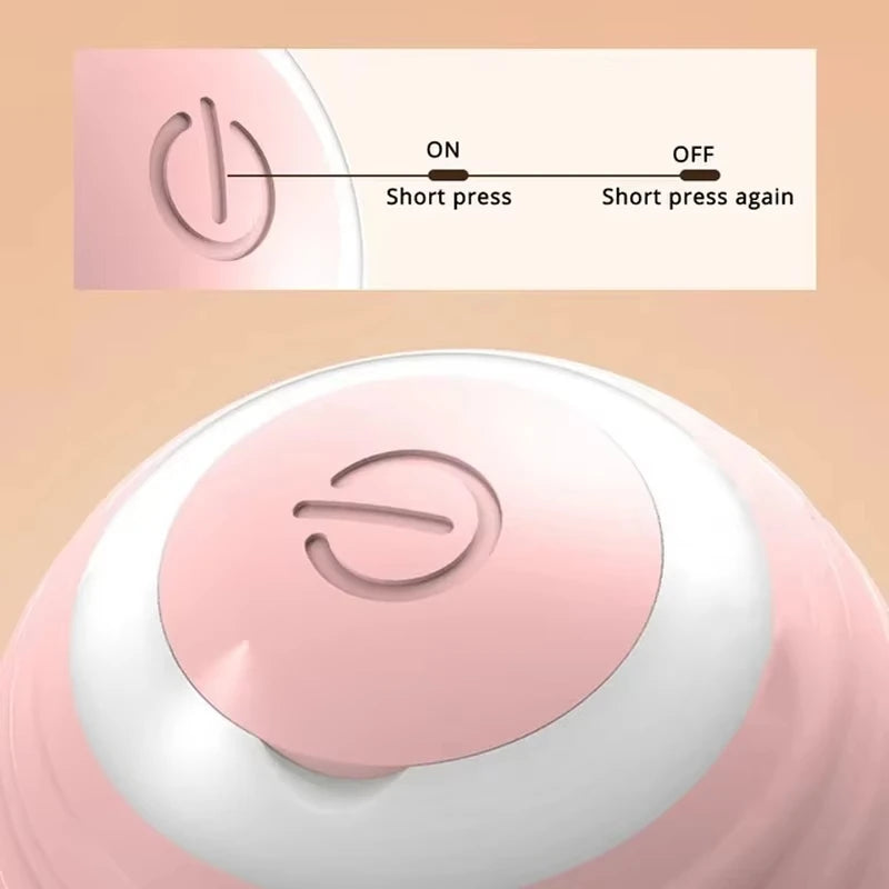 Automatic Self-Moving Magic Ball for Cats and Kittens