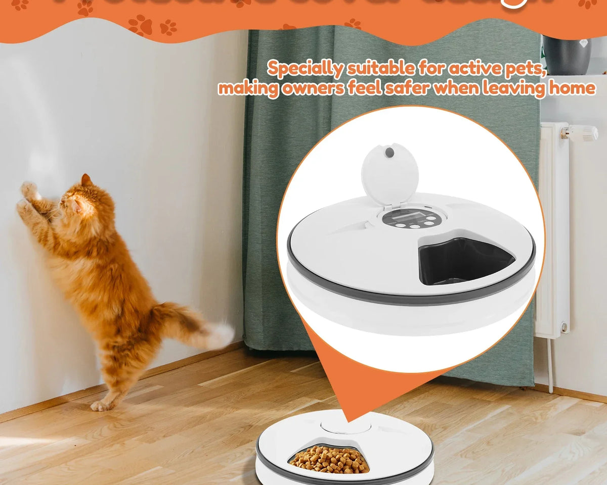 MealMate™ Automatic Pet Feeder 6 Meals