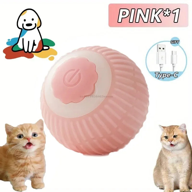 Self-Moving Electronic Toy for Cats and Kittens