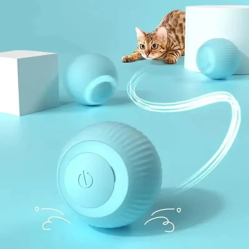 Automatic Self-Moving Magic Ball for Cats and Kittens