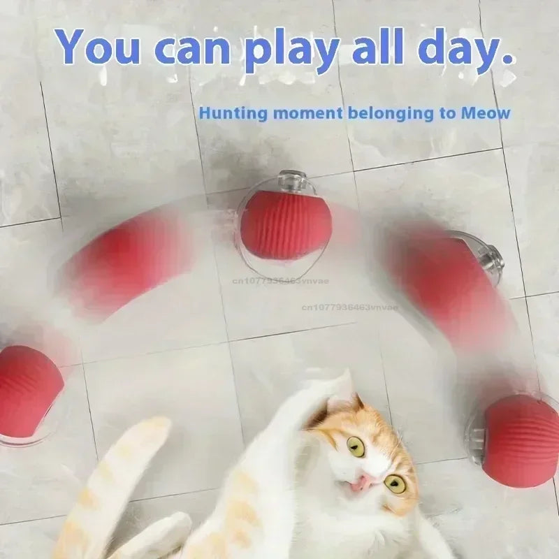 Self-Moving Electronic Toy for Cats and Kittens