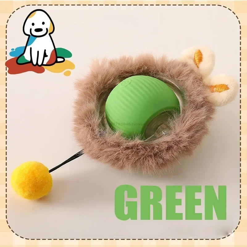 Self-Moving Electronic Toy for Cats and Kittens