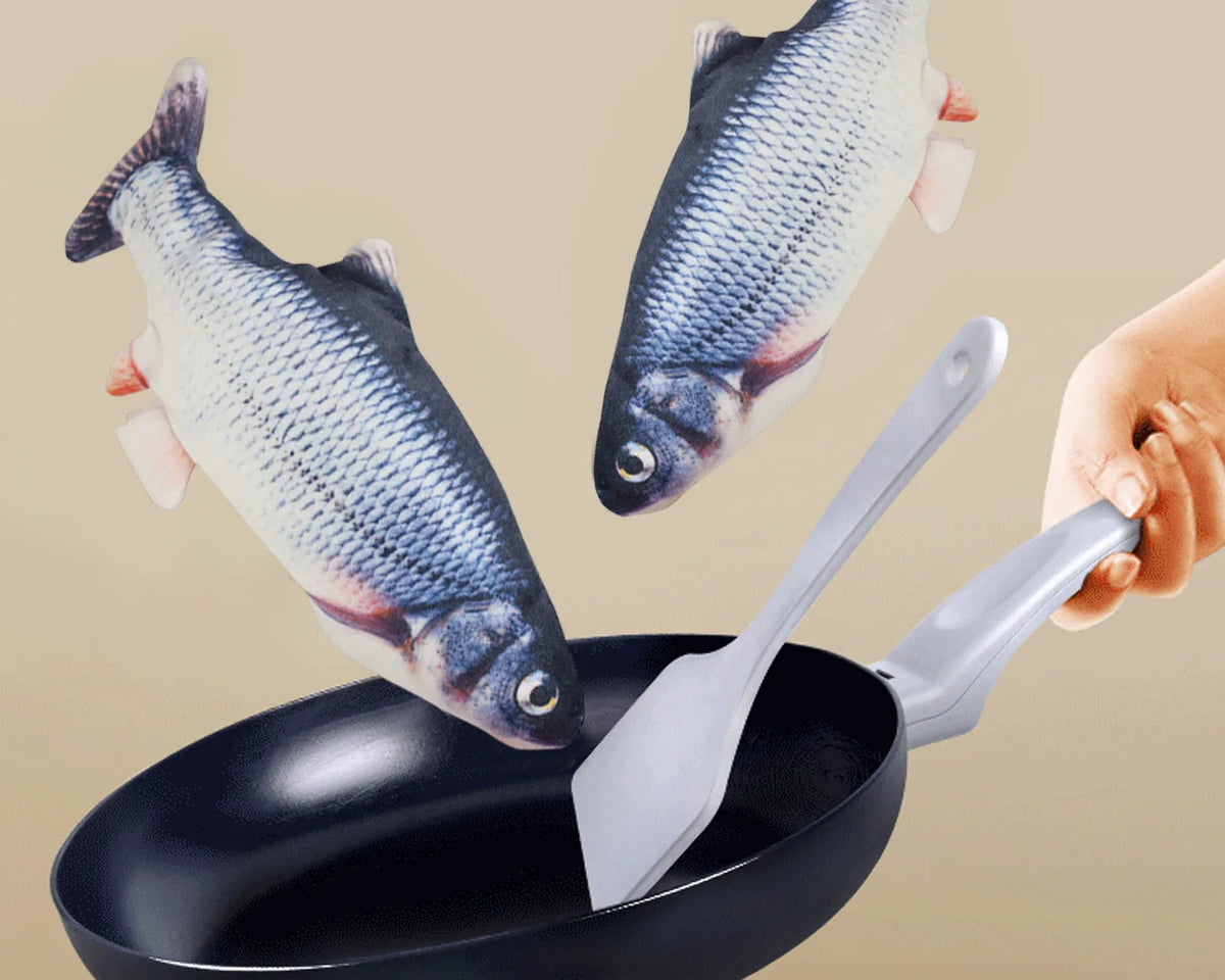 Realistic Moving Fish Pet Toy for Cats & Kittens