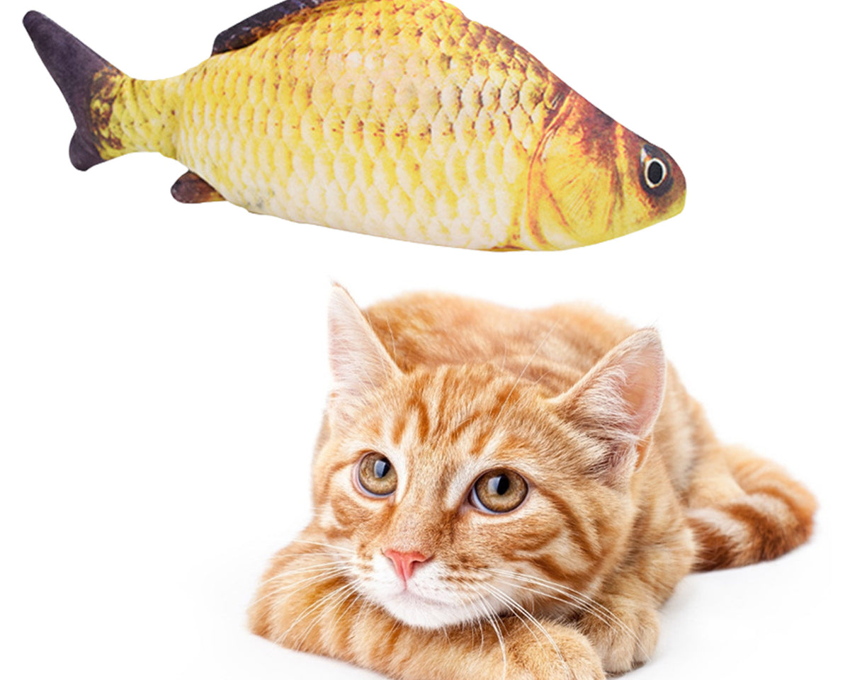 Realistic Moving Fish Pet Toy for Cats & Kittens