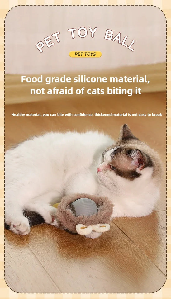 Self-Moving Electronic Toy for Cats and Kittens