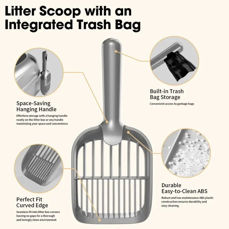 GeoOrood XXL Stainless Steel Cat Litter Box