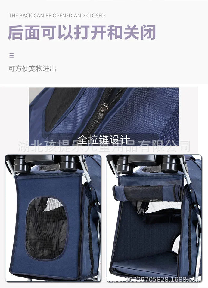 DTC-804 Portable Foldable Pet Cart