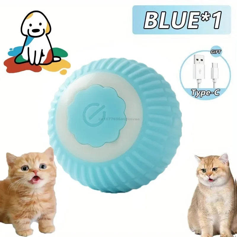 Self-Moving Electronic Toy for Cats and Kittens