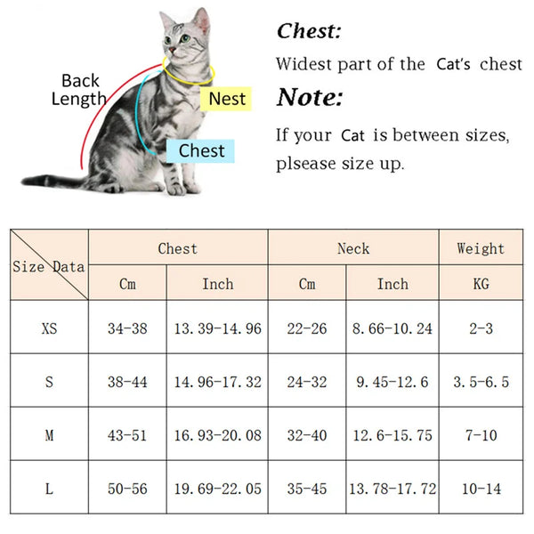 PurrFlex™ Cat Harness and Leash Walkwear Set