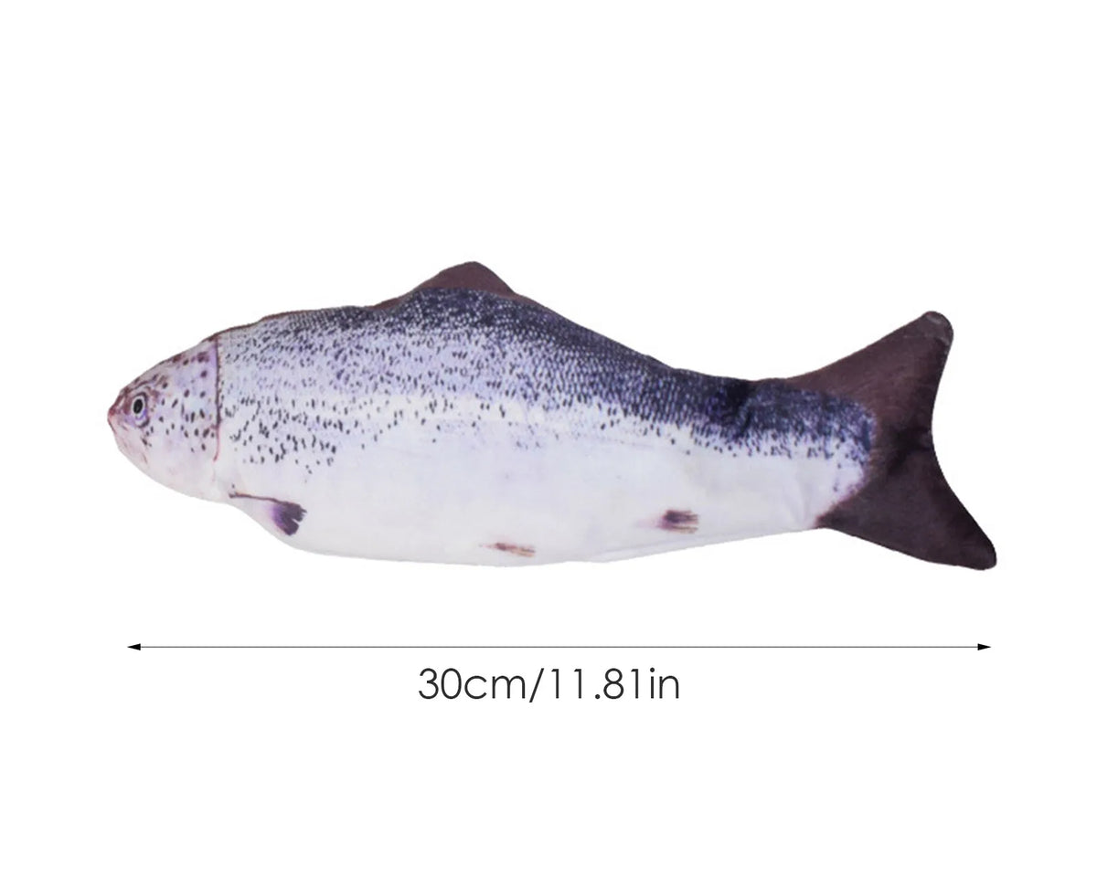 Realistic Moving Fish Pet Toy for Cats & Kittens