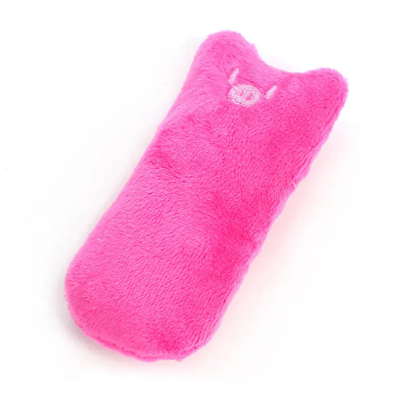 Teeth Grinding Catnip Toys – Interactive Plush Cat Chew Toy