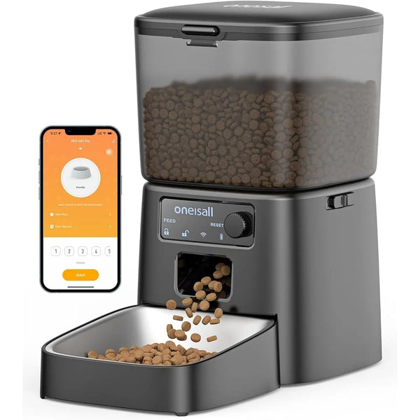Automatic Pet Feeder with WiFi App Control