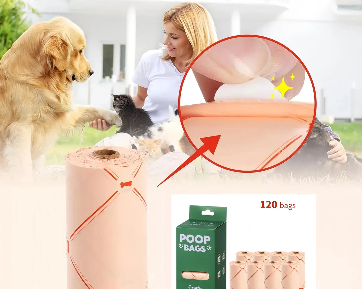 Biodegradable Cat and Dog Poop Bags