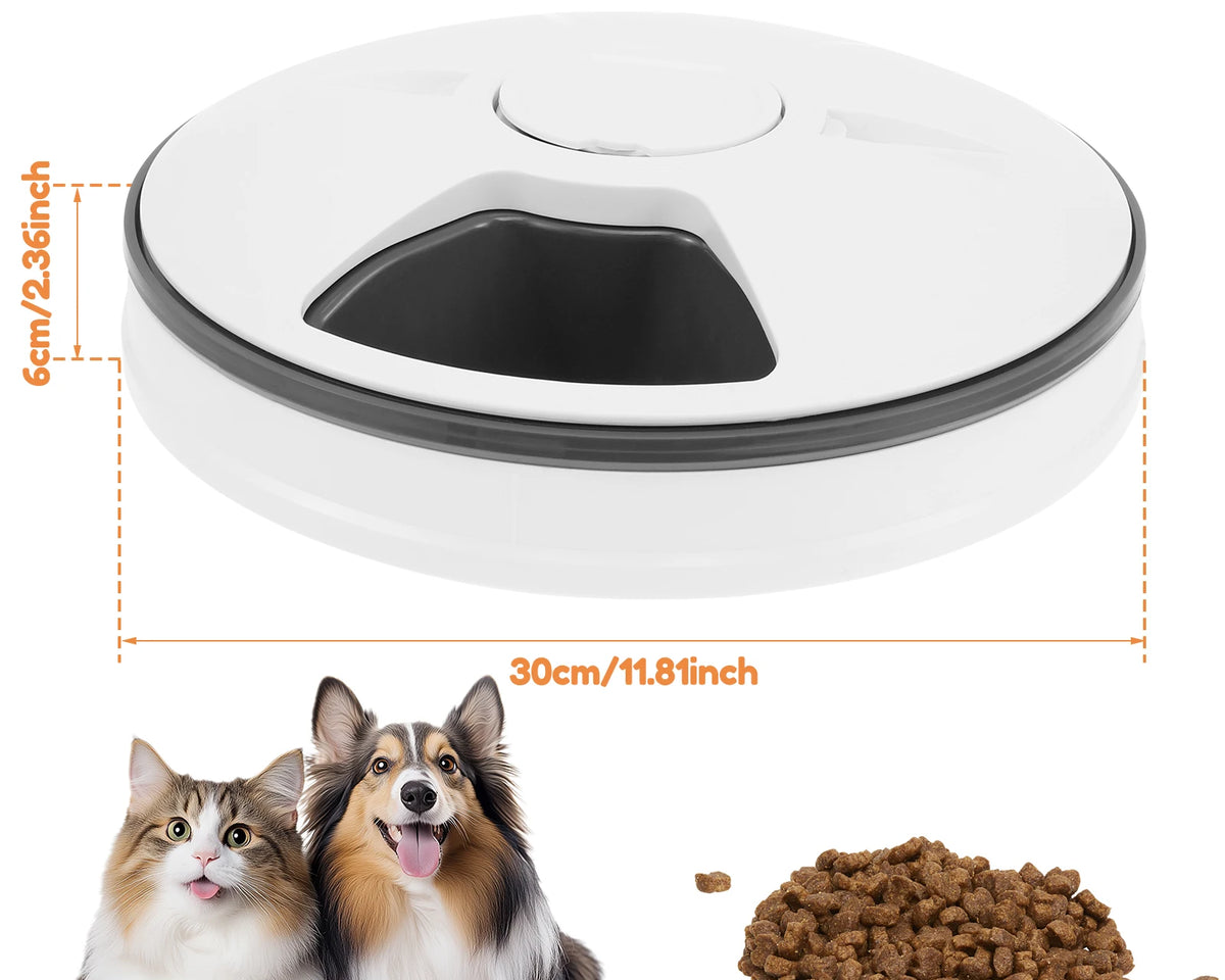 MealMate™ Automatic Pet Feeder 6 Meals
