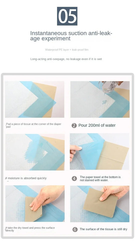 Super Absorbent Pet Diapers & Training Pads